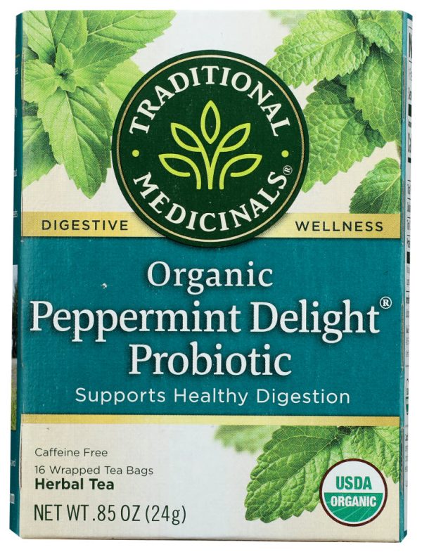 TEA TRADITIONAL MEDICINALS PEPPERMNT DELIGHT ORGANIC   16 CT   32917002839 Online Hot Sale