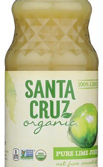 JUICE SANTA CRUZ LIME 100% ORGANIC   16 OZ   36192122169 Online Hot Sale