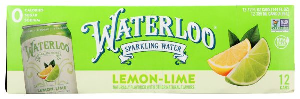 WATER WATERLOO LIME   12 12 OZ   819215020280 For Discount