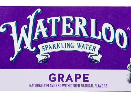 WATER WATERLOO GRAPE   12 12 OZ   819215020464 For Cheap