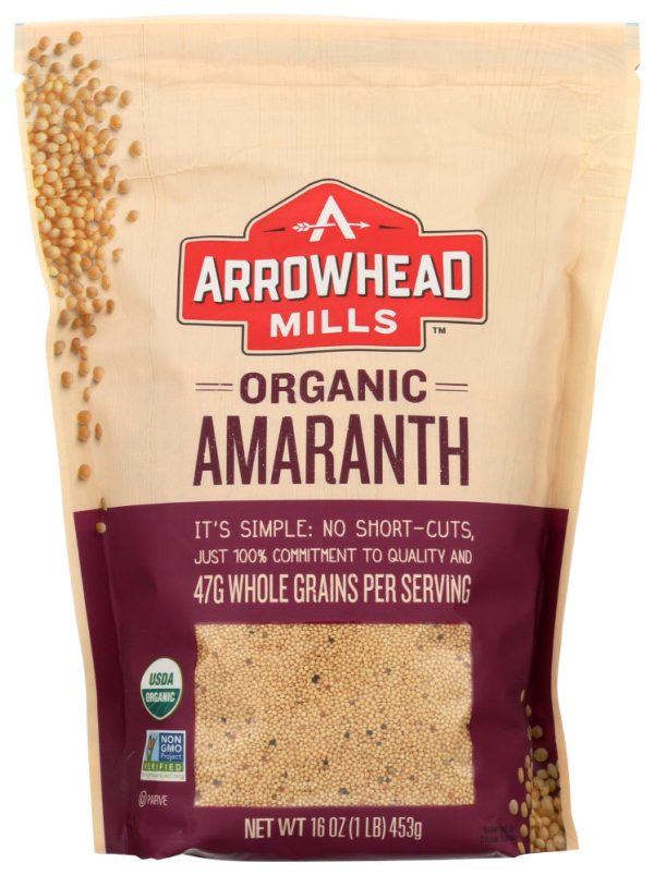 AMARANTH GRAIN ARROWHEAD MILLS ORGANIC    16 OZ   74333476207 Cheap