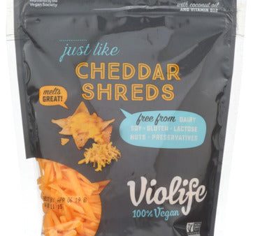 ALT CHEESE VIOLIFE CHED SHREDDED  8OZ      810934030215 Cheap