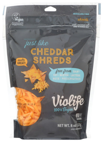 ALT CHEESE VIOLIFE CHED SHREDDED  8OZ      810934030215 Cheap