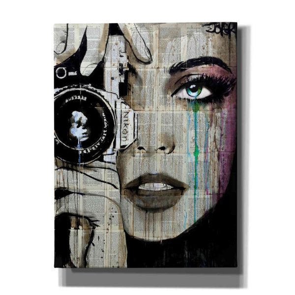 Zoom  by Loui Jover, Canvas Wall Art Hot on Sale