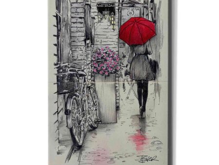 Amsterdam Walk  by Loui Jover, Canvas Wall Art Online