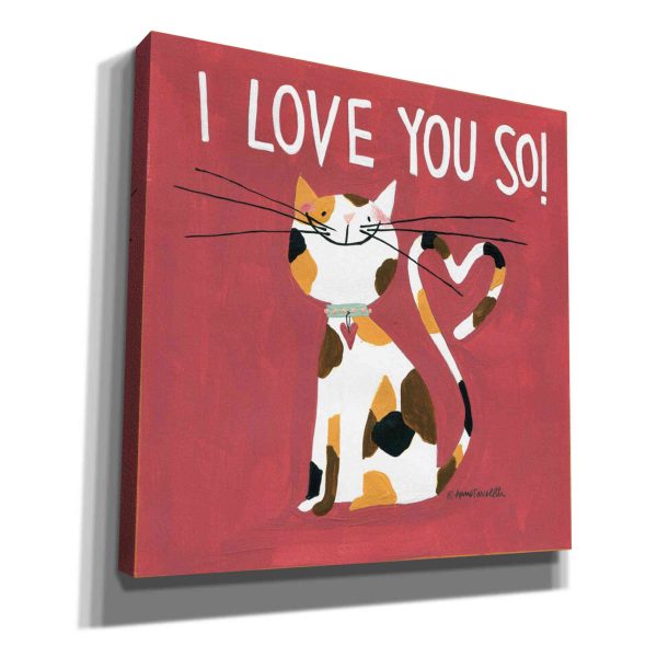 Happy Cats I Love You So  by Anne Tavoletti, Canvas Wall Art Online