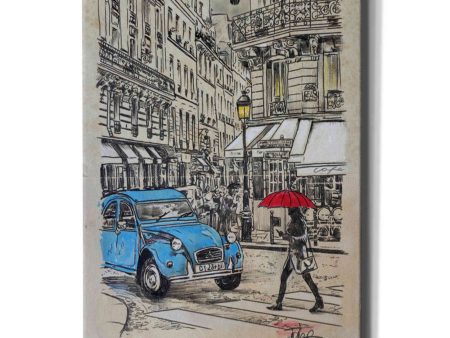 Blue Citroen  by Loui Jover, Canvas Wall Art Supply