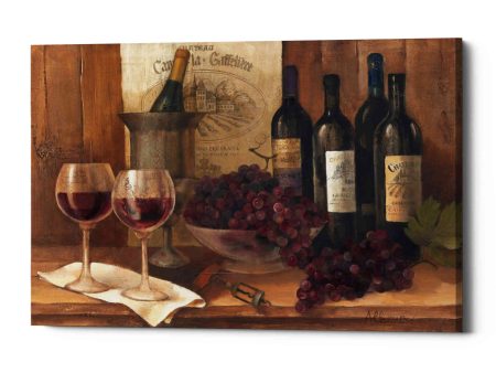 Vintage Wine  by Albena Hristova, Canvas Wall Art Cheap