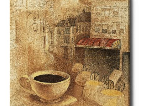 Cafe de Paris I  by Albena Hristova, Canvas Wall Art Online now