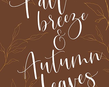 SB1020 - Fall Breeze & Autumn Leaves - 12x16 Hot on Sale