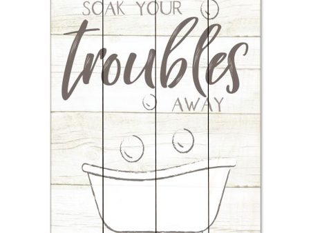 BOY661PAL - Soak Your Troubles Away - 12x16 For Sale