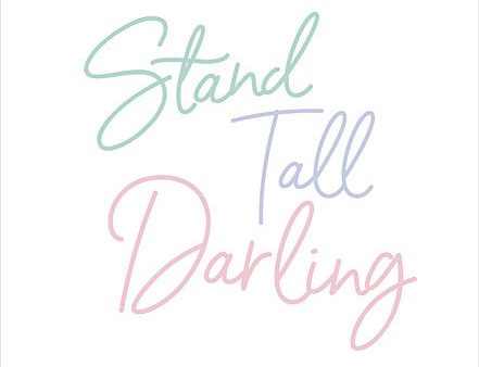 BRO204 - Stand Tall - 12x16 Fashion