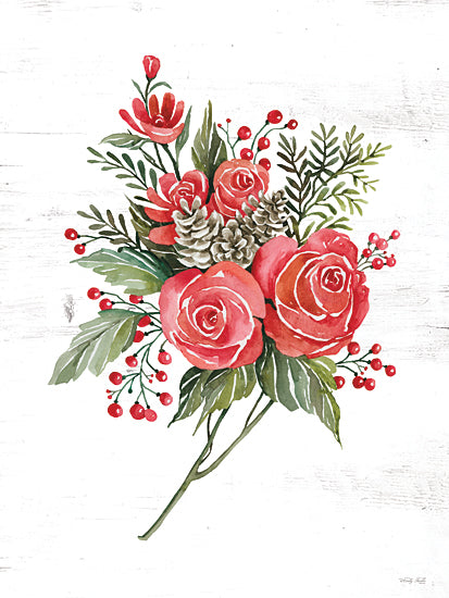 CIN3450 - Rose Christmas Botanical - 12x16 Fashion