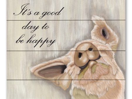 AJ123PAL - It s Good Day to Be Happy - 12x12 Discount