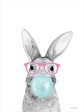 RN436 - Bubble Gum Bunny - 12x16 Online Hot Sale