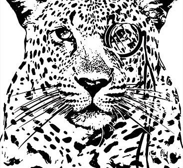 KAM463 - Cheeky Cheetah - 12x18 Fashion