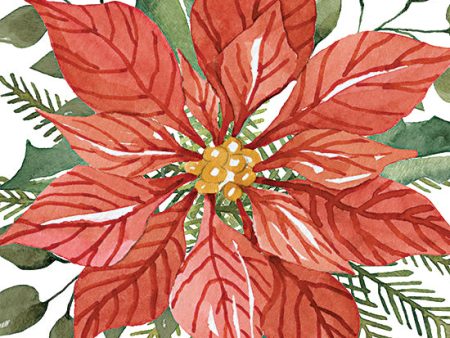 CIN3311 - Red Poinsettia - 12x12 Sale