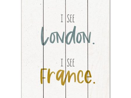 BRO219PAL - I See London - 12x16 Supply